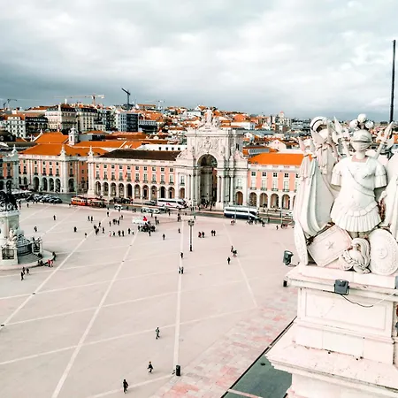 Sj2d Spacious & Cosy With Ac! Near To Augusta Arch In Baixa-chiado, Lis Downtown! Apartamento