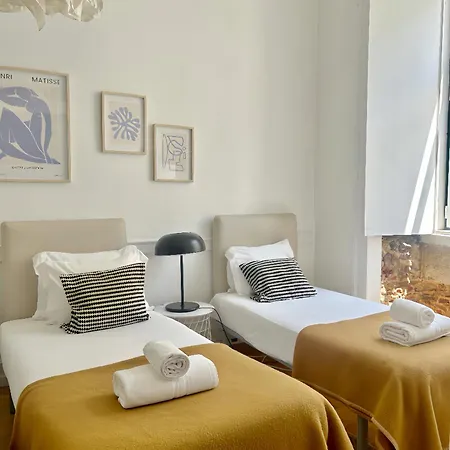 Sj2d Spacious & Cosy With Ac! Near To Augusta Arch In Baixa-chiado, Lis Downtown! Apartamento