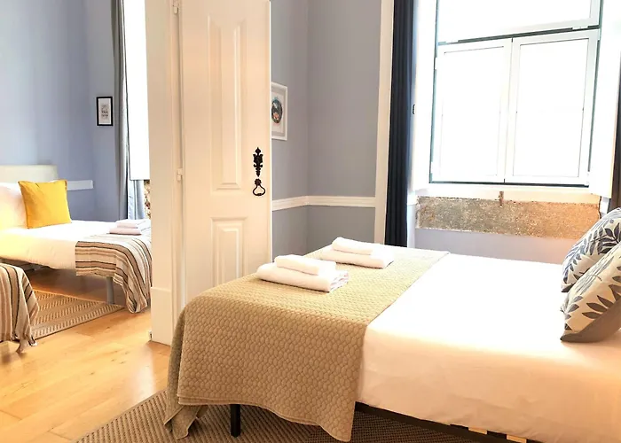 Sj2d Spacious & Cosy With Ac! Near To Augusta Arch In Baixa-chiado, Lis Downtown! Διαμέρισμα
