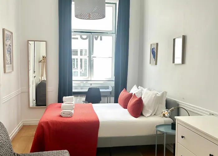 Διαμέρισμα Sj2d Spacious & Cosy With Ac! Near To Augusta Arch In Baixa-chiado, Lis Downtown!