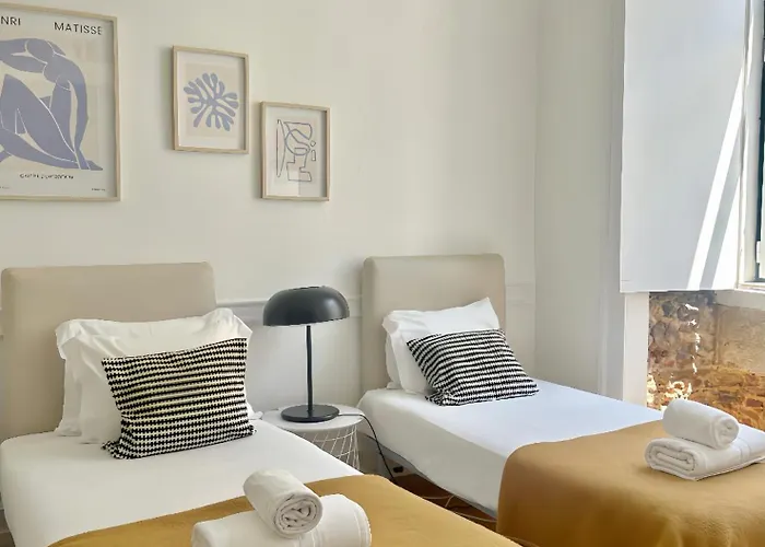 Sj2d Spacious & Cosy With Ac! Near To Augusta Arch In Baixa-chiado, Lis Downtown! Διαμέρισμα