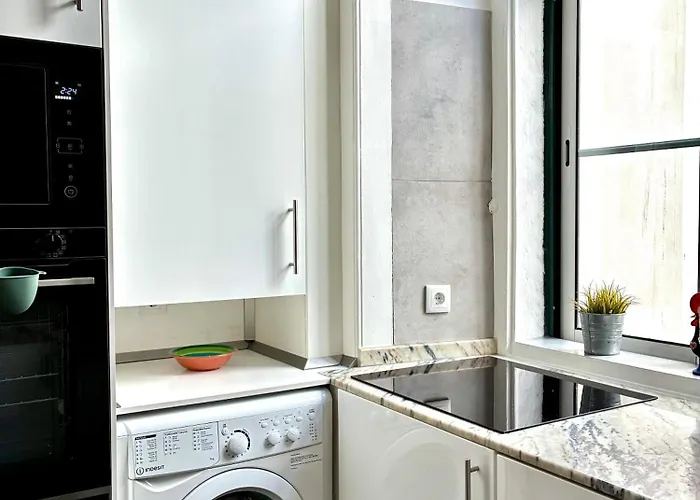 Apartment Sj2d Spacious & Cosy With Ac! Near To Augusta Arch In Baixa-chiado, Lis Downtown! *