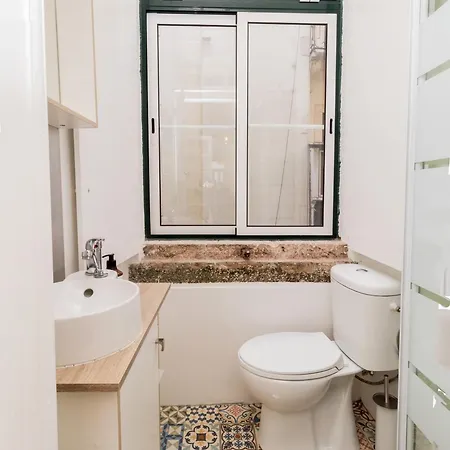 Apartmán Sj2d Spacious & Cosy With Ac! Near To Augusta Arch In Baixa-chiado, Lis Downtown! Lisboa